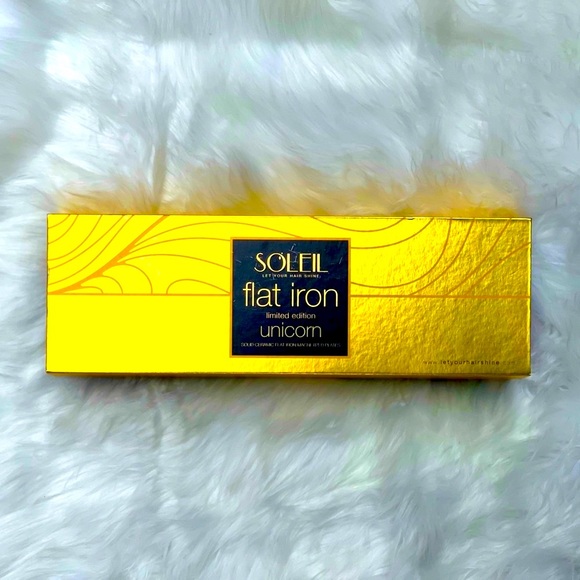 NEW‼️LAST 1‼️Soleil Hair straightener unicorn ceramic soleil ceramic Flat Iron - Picture 3 of 6